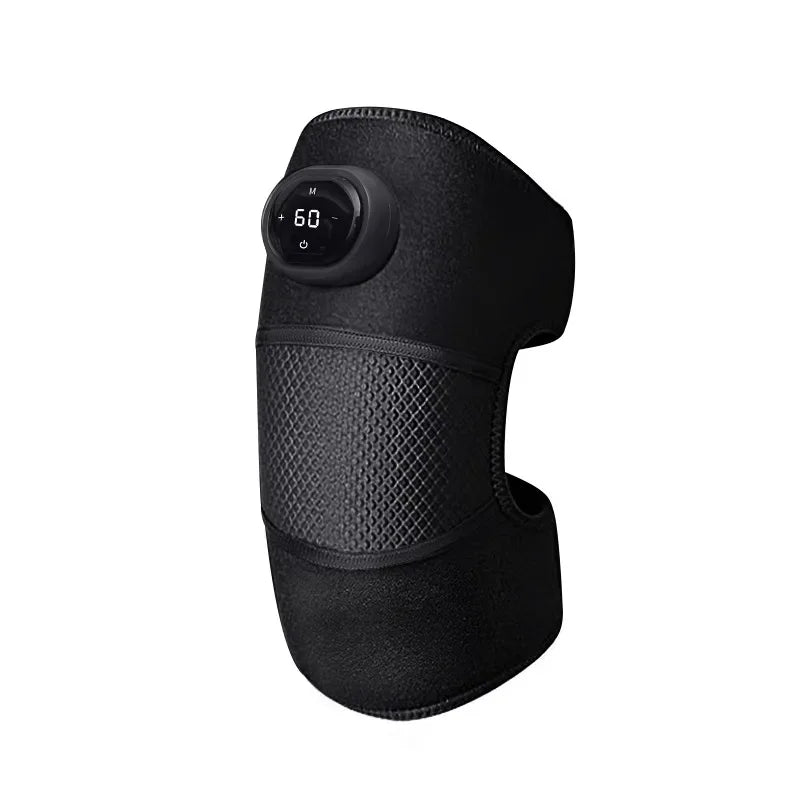 Knee Heating Vibration Massage Joint Physiotherapy Hot Compress Massager Elbow Shoulder Support Thermal Knee Pad Relieve Arthrit