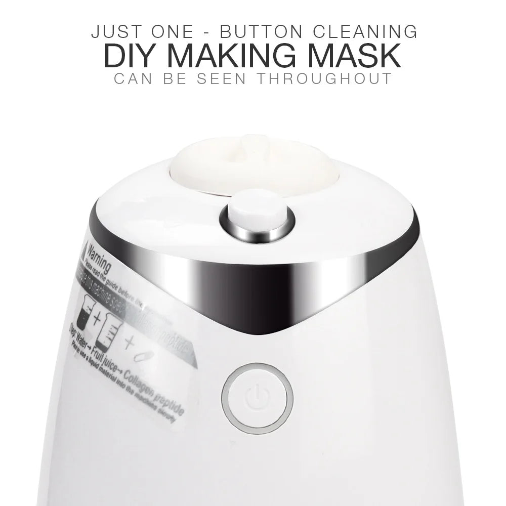 Self-Make Natural Fruit Face Mask Machine DIY Vegetable Juice Collagen Automatic Mask Maker Home Use Beauty Salon Mask Device