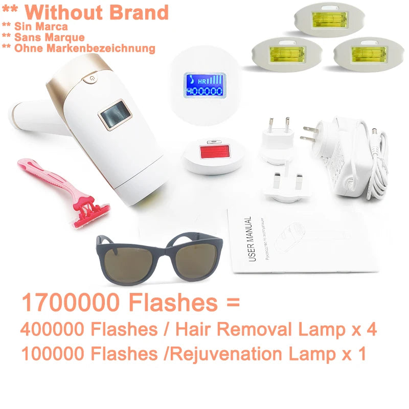 Lescolton 2in1 IPL Epilator Hair Removal LCD Display Machine T009i Laser Permanent Bikini Trimmer Electric Depilador a laser