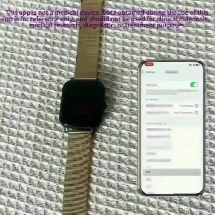 Smartwatch, Men's/Women's Watch, Call & Message Alerts, Large Screen Display, Multi-Sport Modes for Fitness Activities